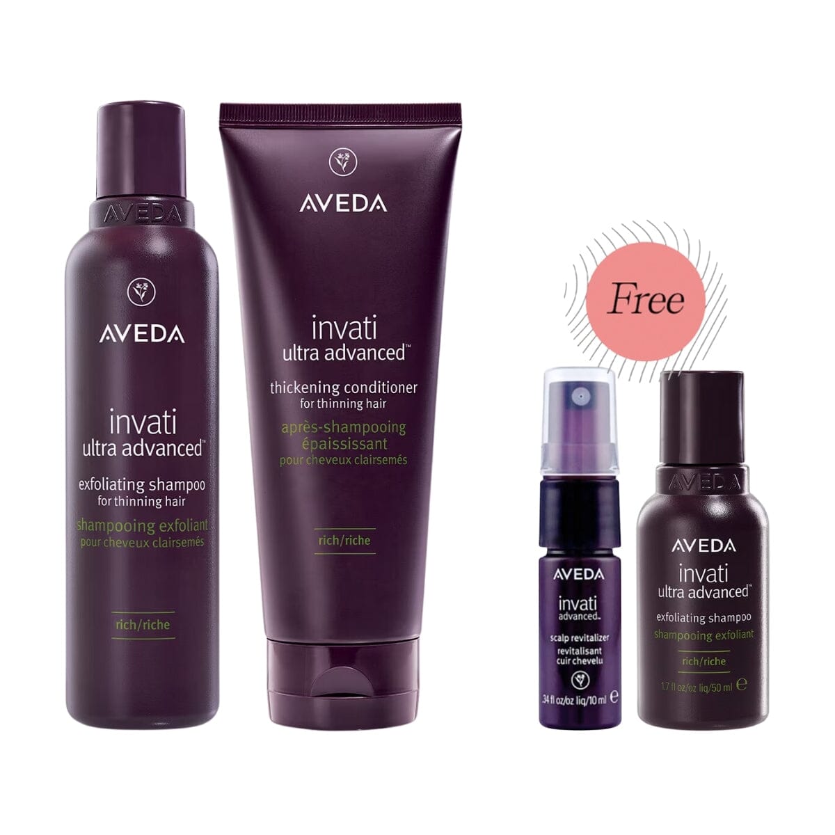AVEDA Invati Ultra Advanced Anti-Hairloss Shampoo & Conditioner