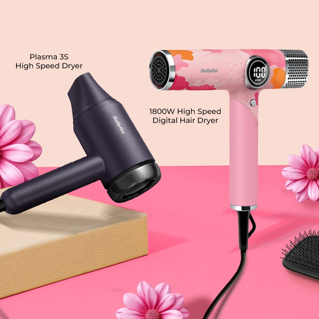 BaByliss Pro 1800W High Speed Digital Hair Dryer