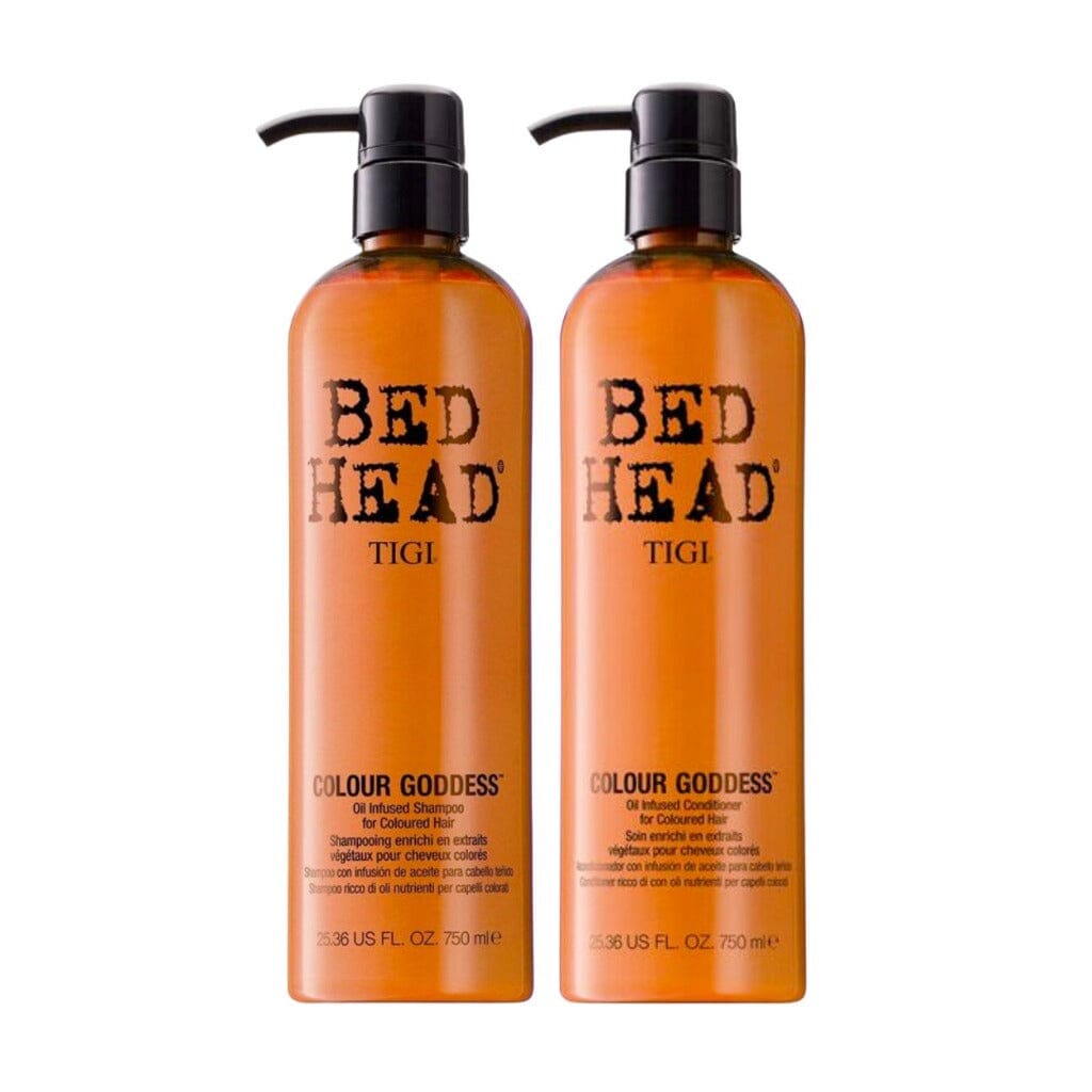 HairMNL Bed Head by TIGI Colour Goddess Oil Infused: Therapy for Coloured Hair Duo 750ml