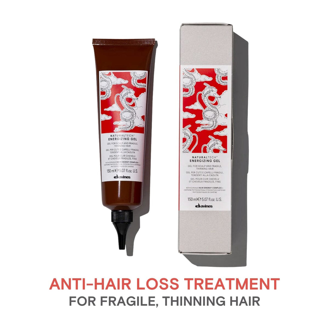 Davines Energizing Gel 150ml: Anti-Hair Loss Treatment For Fragile, Thinning Hair - HairMNL