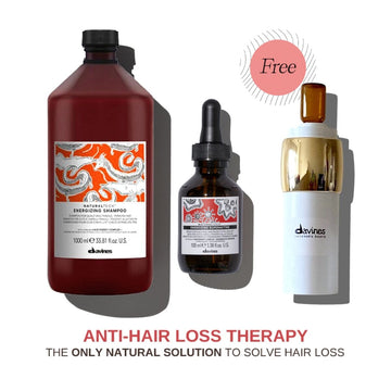 Davines Energizing Superactive Anti-Hairloss Therapy Set with FREE Hair Serum Diffuser - HairMNL