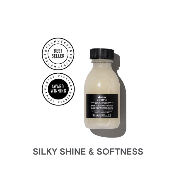 Davines OI Shampoo: Absolute Beautifying Shampoo with Roucou Oil 90ml