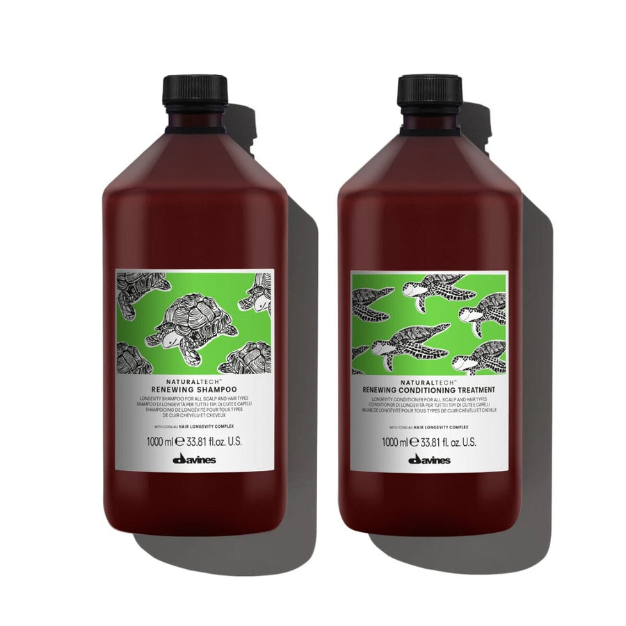 Davines Renewing Anti-Aging Shampoo & Conditioner Duo 1000ml - HairMNL