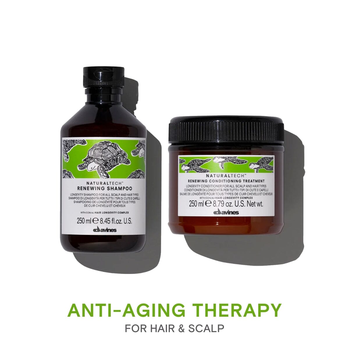 Davines Renewing Anti-Aging Shampoo & Conditioner Duo - HairMNL