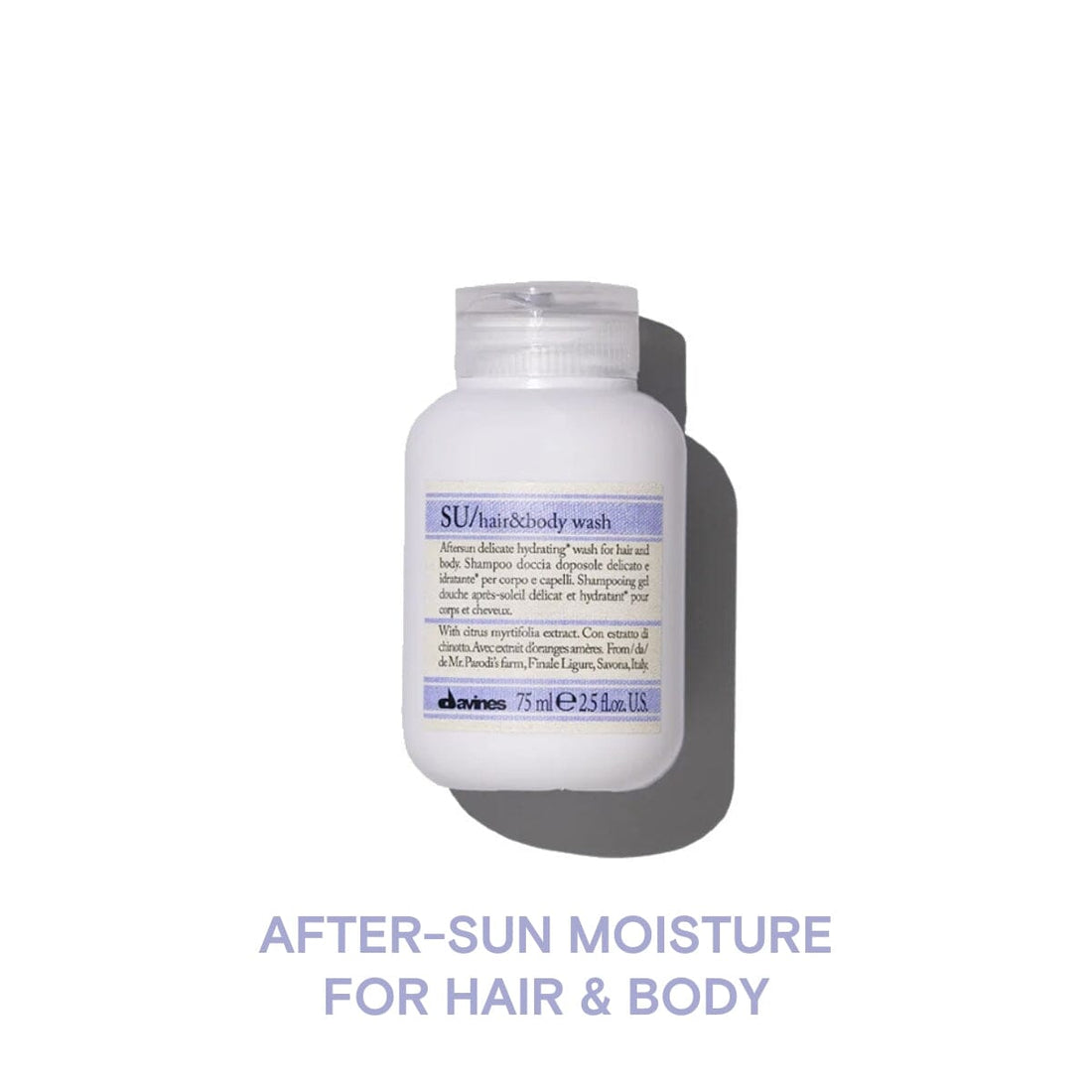 Davines SU Hair & Body Wash 75ml - HairMNL
