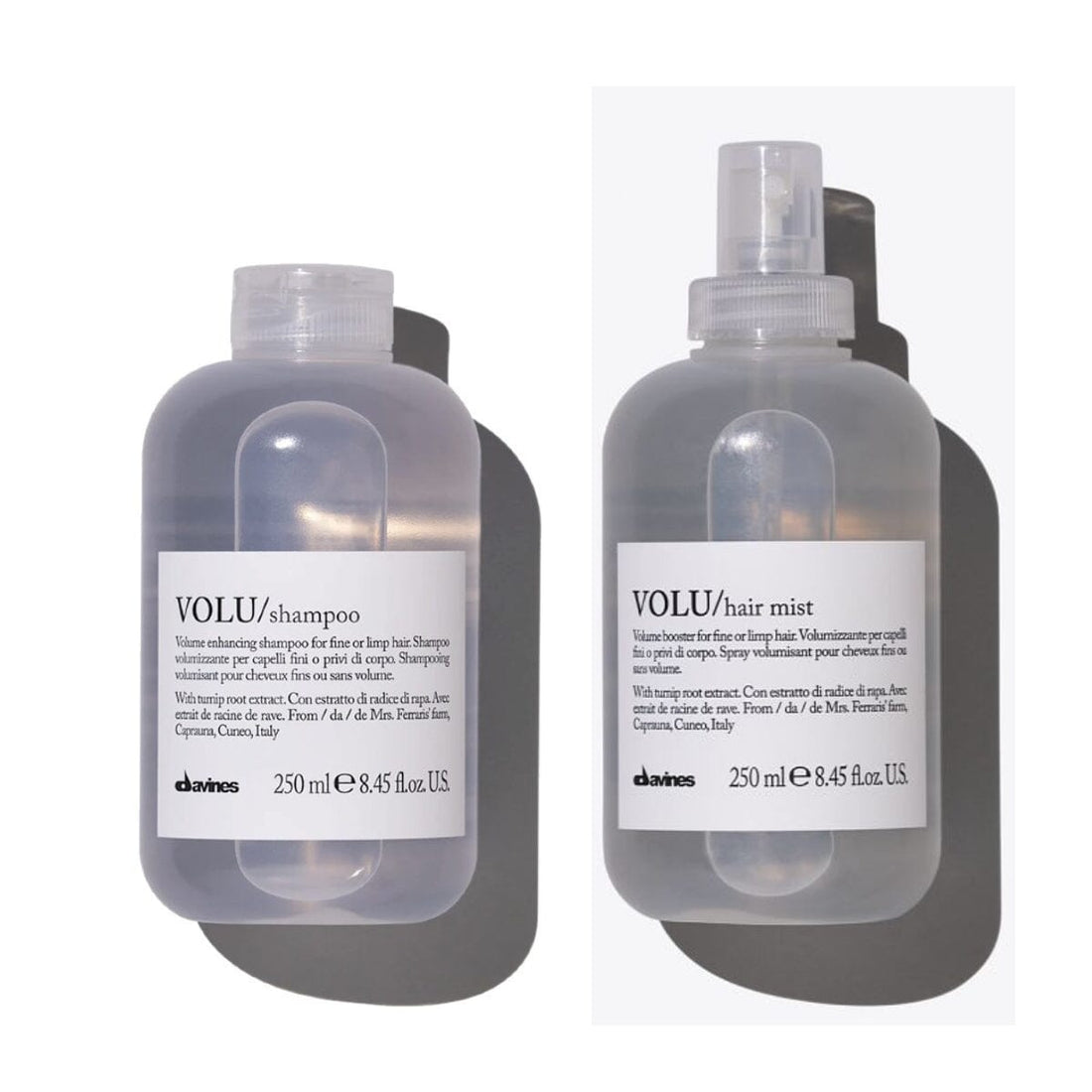 Davines VOLU Volume Boosting Set Shampoo + Hair Mist - HairMNL