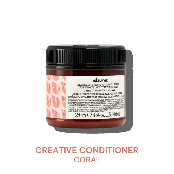 Davines Alchemic Creative Conditioner in Coral 250ml