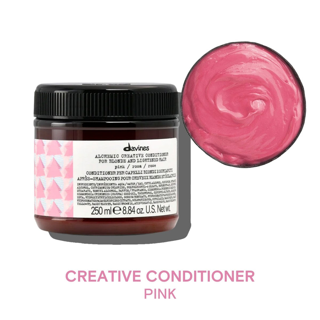 HairMNL Davines Alchemic Creative Conditioner in Pink 250ml