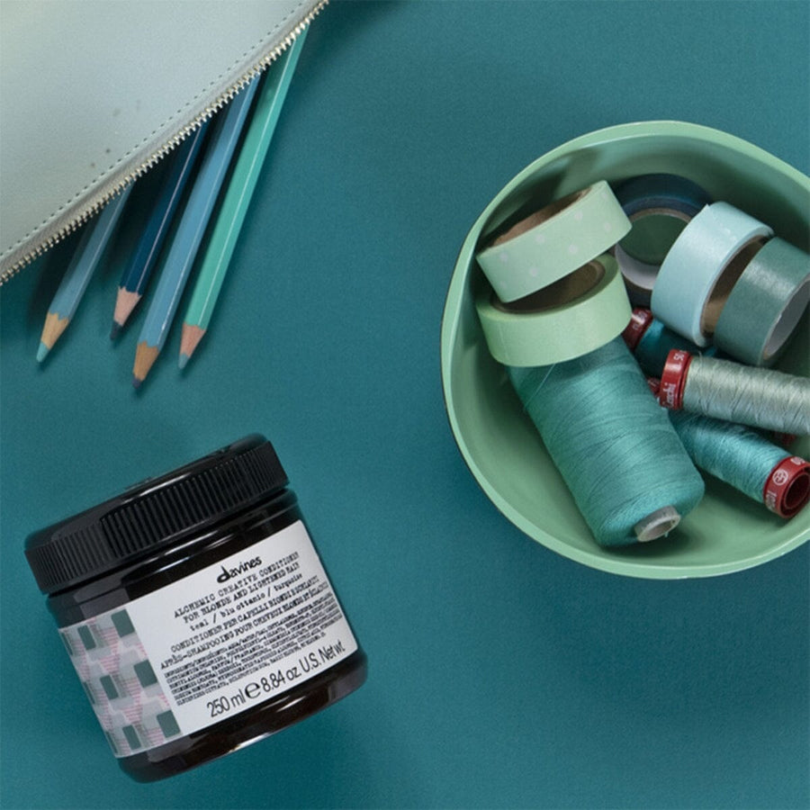 HairMNL Davines Alchemic Creative Conditioner in Teal