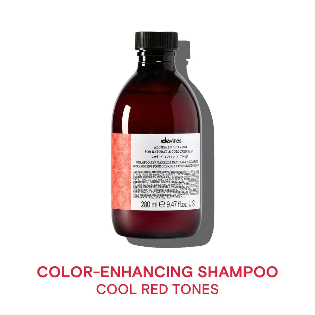 HairMNL Davines Alchemic Red Shampoo 280ml