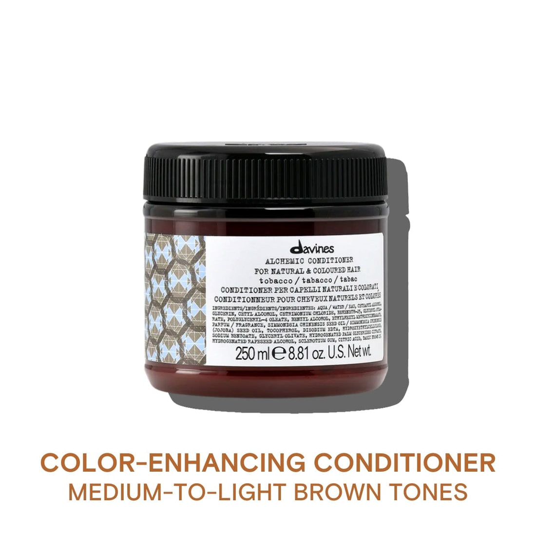 HairMNL Davines Alchemic Tobacco Conditioner 250ml
