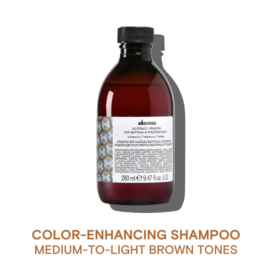 HairMNL Davines Alchemic Tobacco Shampoo 280ml