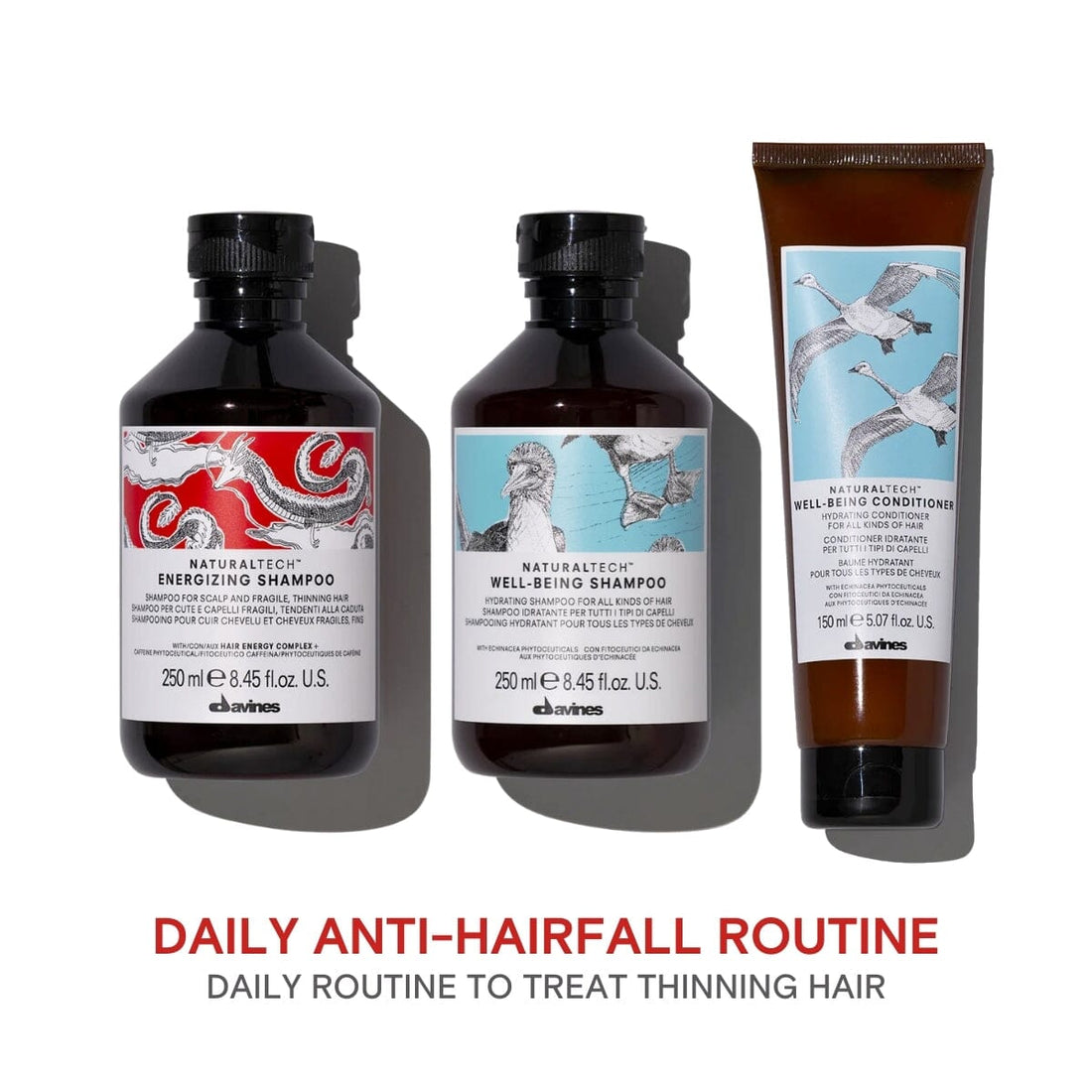 Davines Energizing & Well-Being Anti-Hairfall Set - HairMNL