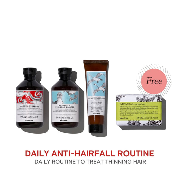 Davines Energizing & Well-Being Anti-Hairfall Set