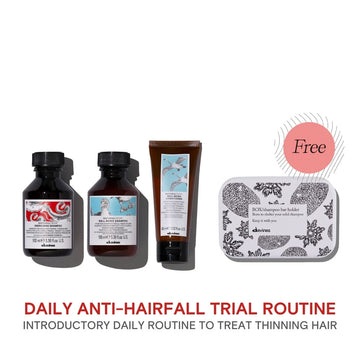 Davines Energizing & Well-Being Anti-Hairfall Set with Free Shampoo Bar Case - HairMNL
