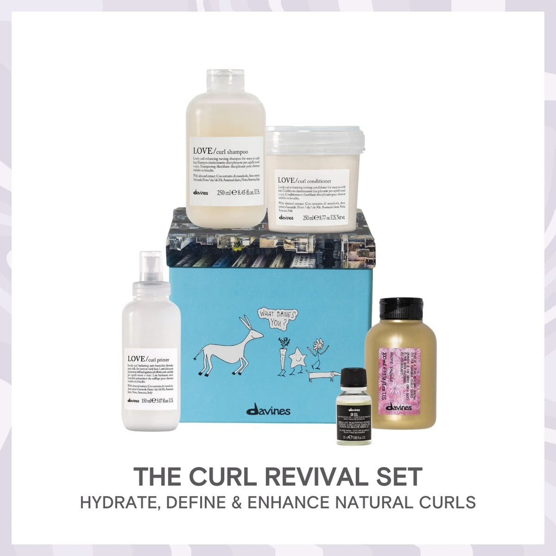 HairMNL Davines Davines LOVE Curl Revival Holiday Gift Set 