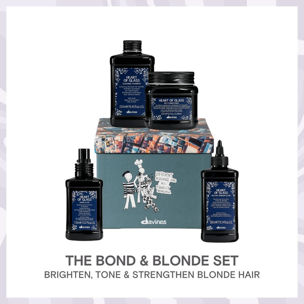 Davines Heart of Glass The Bond & Blonde Holiday Gift Set