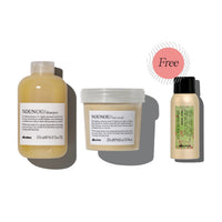 Davines NOUNOU Shampoo & Mask Duo with Free Strong Hairspray - HairMNL