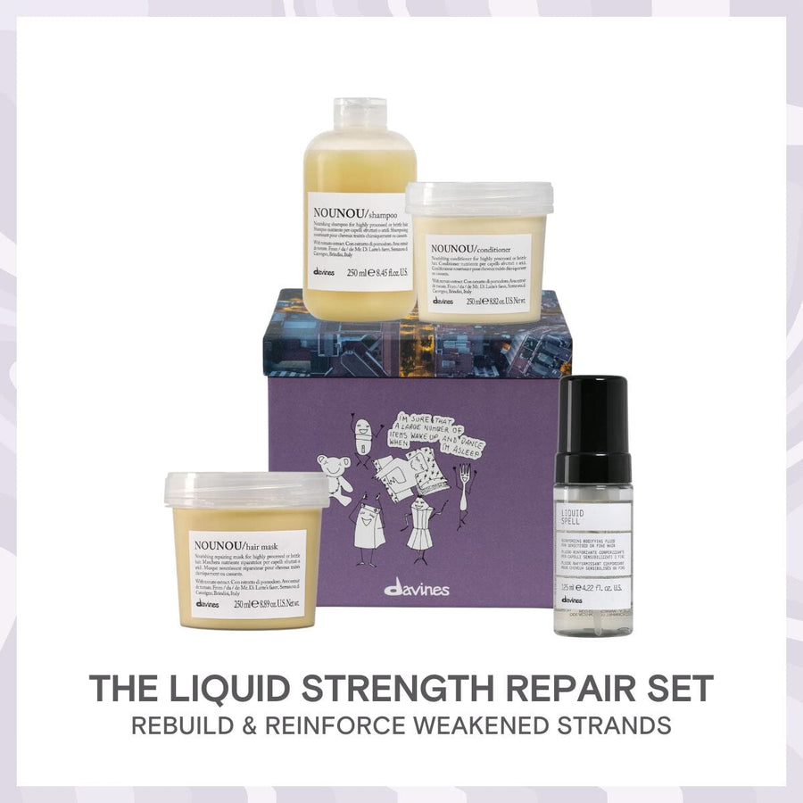 Davines NOUNOU The Liquid Strength Repair Holiday Gift Set - HairMNL