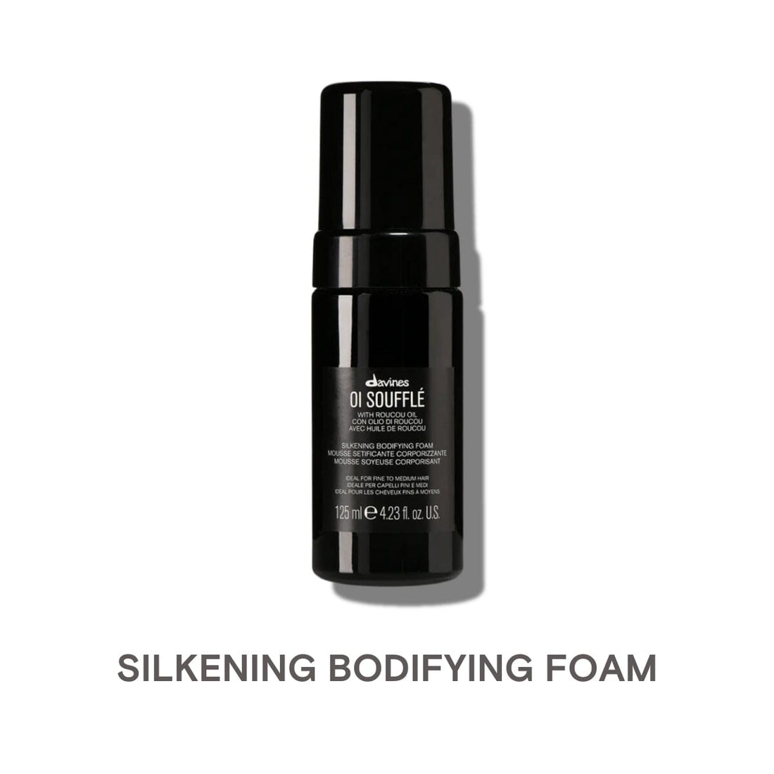 Davines OI Soufflé: Silkening Bodifying Foam 125ml - HairMNL