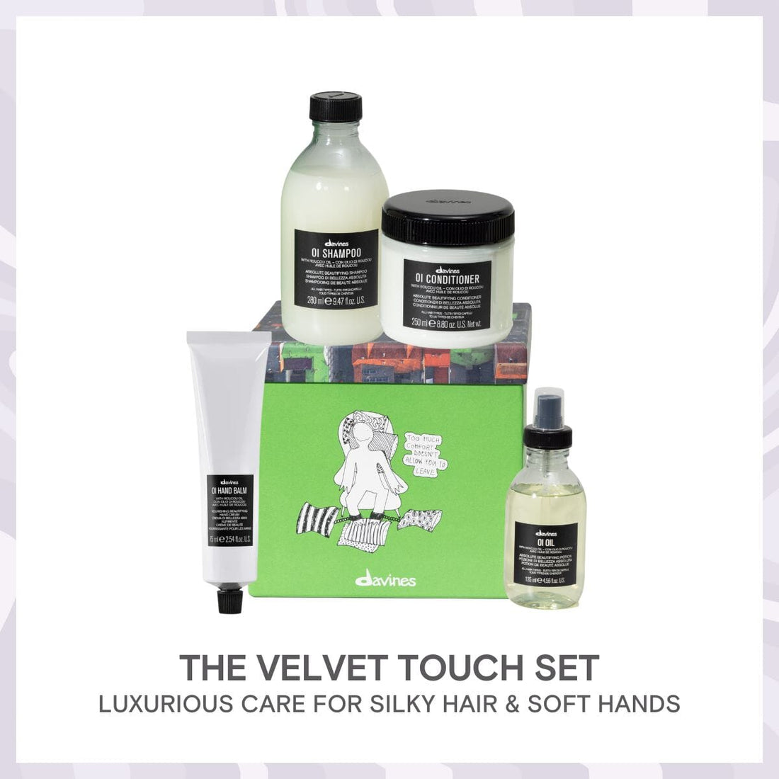 Davines OI The Velvet Touch Holiday Gift Set - HairMNL
