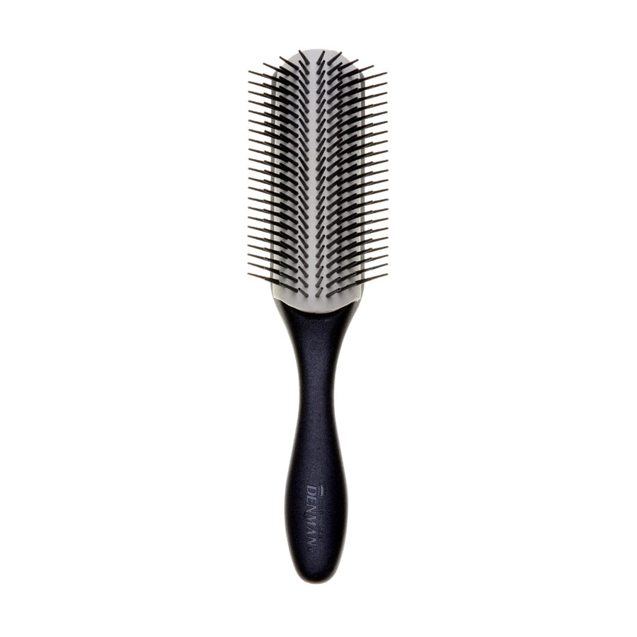 HairMNL Denman Denman The Original Styler 9 Row Brush DERD4N Black/White 