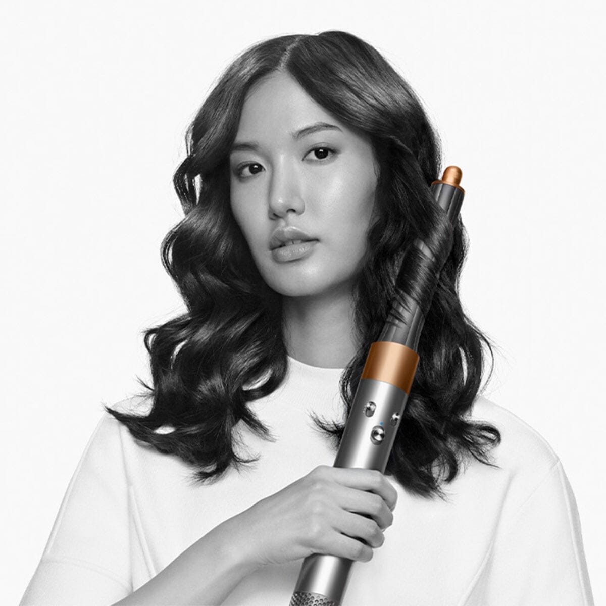 Dyson Airwrap Hair Multi-Styler and Dryer Complete Long - Nickel