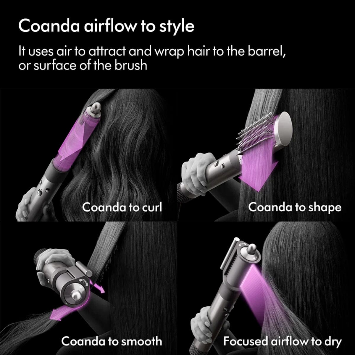 Dyson Airwrap Hair Multi-Styler and Dryer Complete Long - Prussian