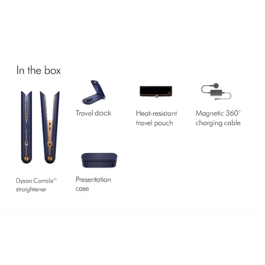 Dyson Corrale Hair Straightener - Prussian Blue/Rich Copper - HairMNL