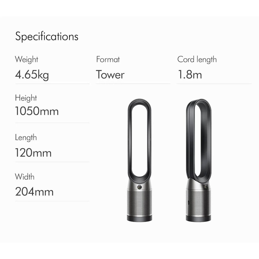 Dyson Purifier Cool™ Air Purifier Fan TP07 - Black/Nickel - HairMNL