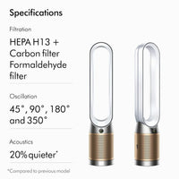 Dyson Purifier Cool ™ Formaldehyde Air Purifier Fan TP09 - Nickel/Gold - HairMNL