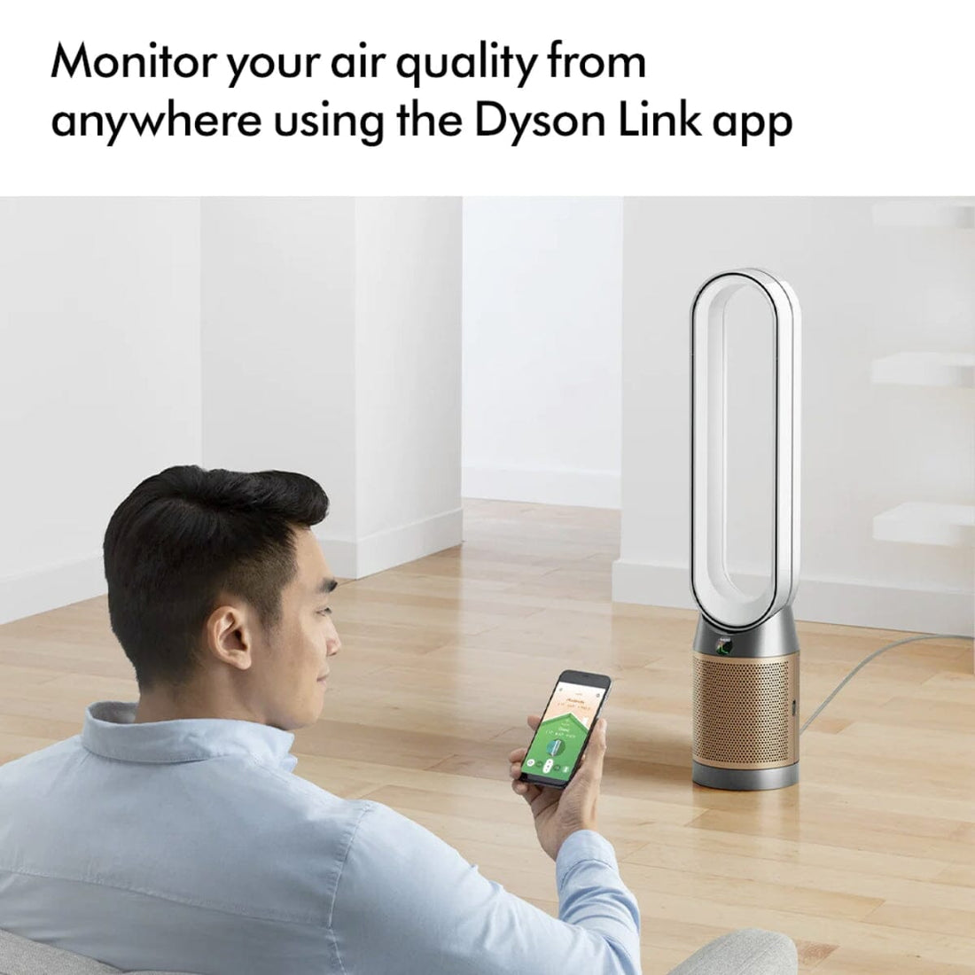 Dyson Purifier Cool ™ Formaldehyde Air Purifier Fan TP09 - Nickel/Gold - HairMNL
