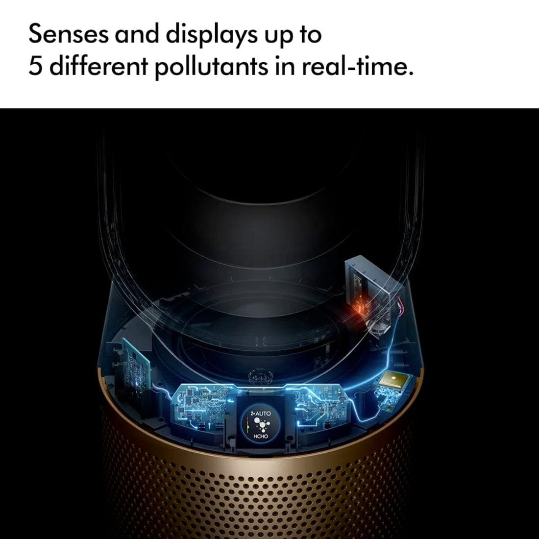 Dyson Dyson Purifier Cool ™ Formaldehyde Air Purifier Fan TP09 - White/Gold