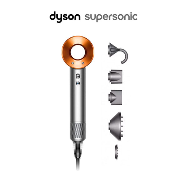 Dyson Supersonic Hair Dryer HD08 with Flyaway Attachment - Nickel/Copper