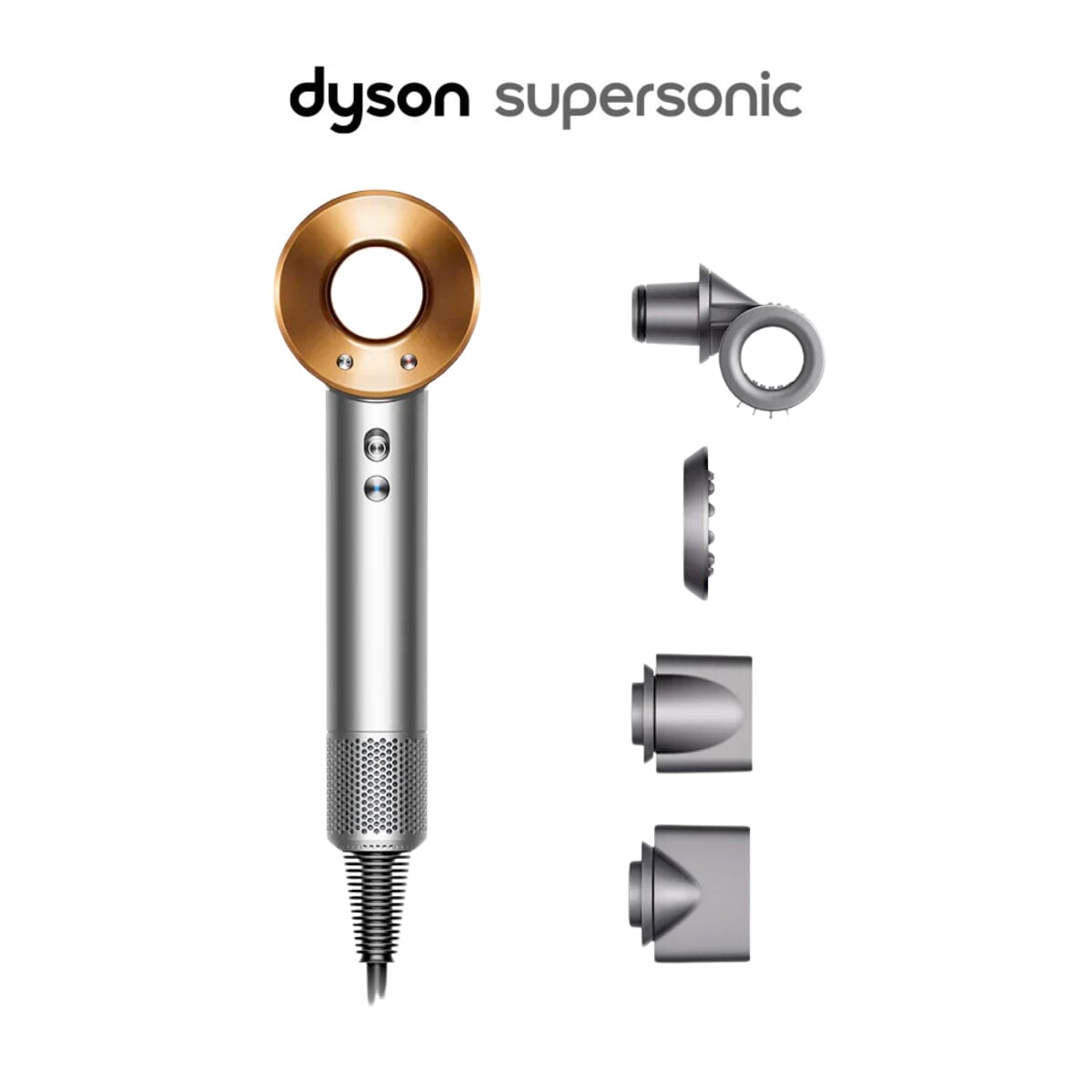 Dyson Supersonic Hair Dryer HD15 with Flyaway Smoother - Bright