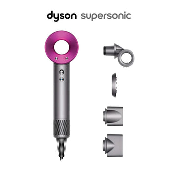 Dyson Supersonic Hair Dryer HD15 with Flyaway Smoother - Iron/Fuchsia - HairMNL
