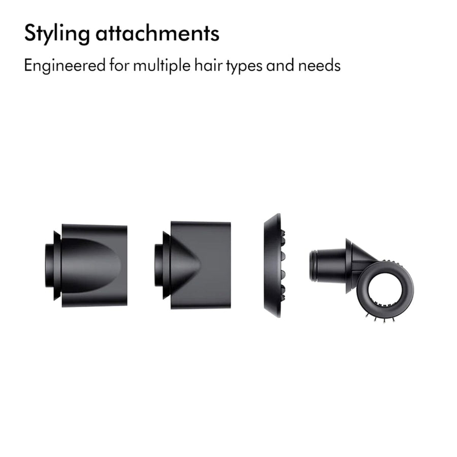 Dyson Supersonic Hair Dryer HD15 with Flyaway Smoother - Iron/Fuchsia - HairMNL