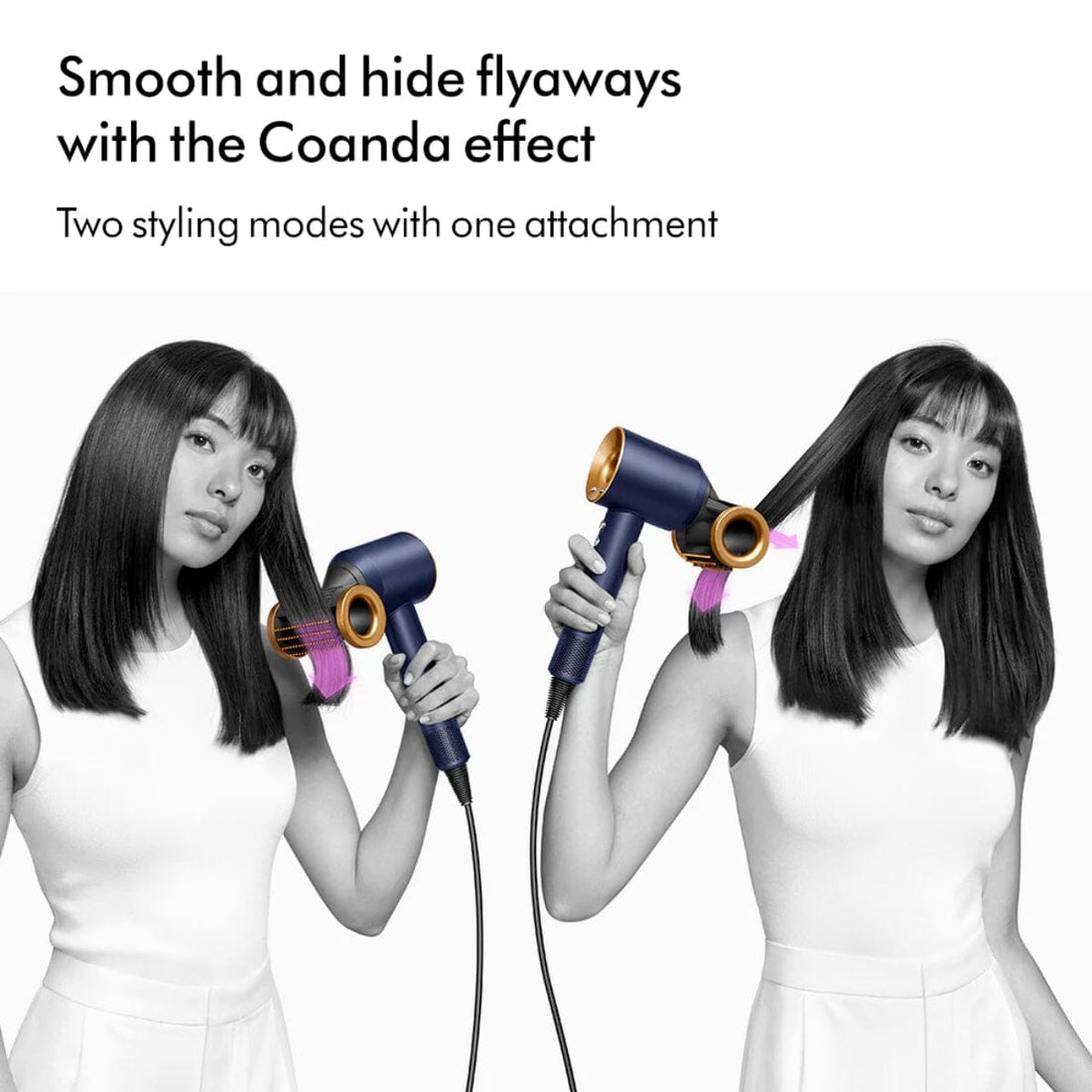 Dyson Supersonic Hair Dryer HD15 with Flyaway Smoother - Prussian Blue/Rich Copper - HairMNL