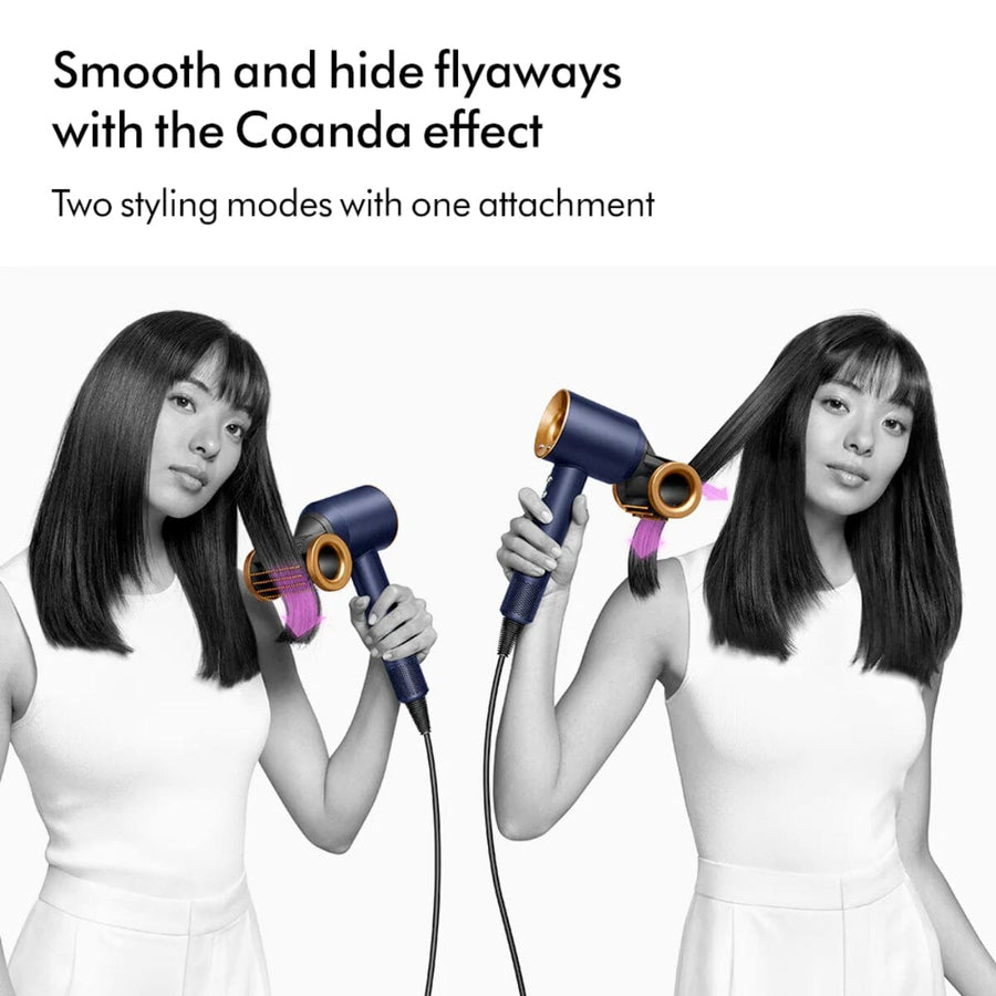 Dyson Supersonic Hair Dryer HD15 with Flyaway Smoother - Prussian Blue/Rich Copper - HairMNL