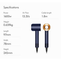 Dyson Supersonic Hair Dryer HD15 with Flyaway Smoother - Prussian Blue/Rich Copper - HairMNL