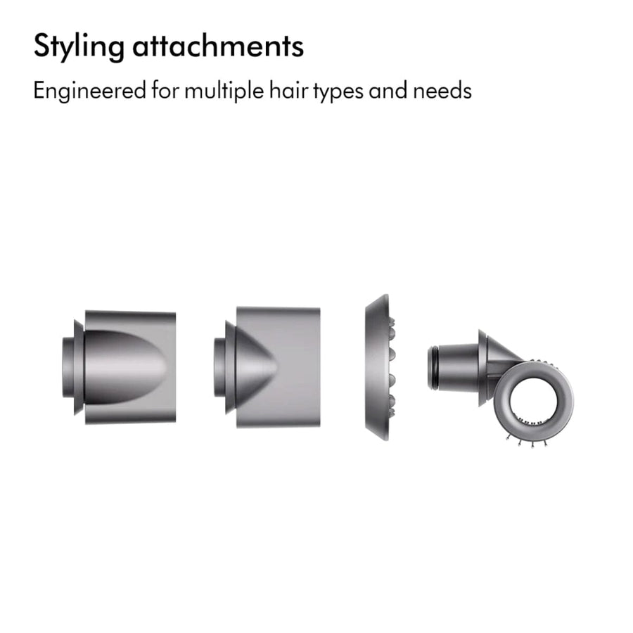 Dyson Supersonic Hair Dryer HD15 with Flyaway Smoother - Iron/Fuchsia - HairMNL