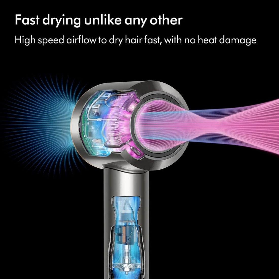 Dyson Supersonic Hair Dryer HD15 with Flyaway Smoother - Prussian Blue/Rich Copper - HairMNL