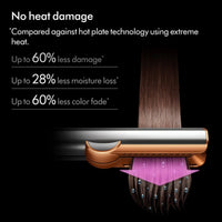 Dyson Airstrait Straightener - Bright Nickel/Rich Copper - HairMNL