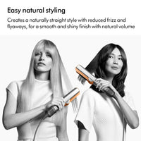 Dyson Airstrait Straightener - Bright Nickel/Rich Copper Benefits - HairMNL