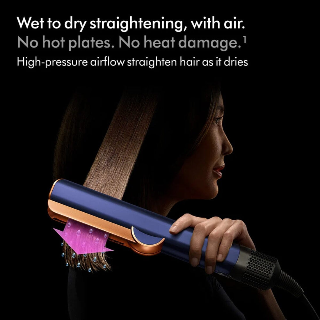 Dyson Airstrait Straightener - Prussian Blue/Rich Copper - HairMNL