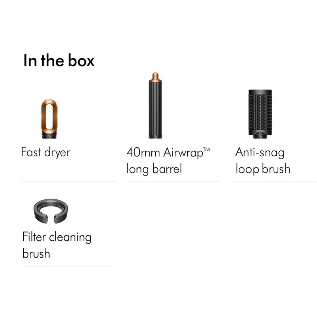 Dyson Airwrap Origin 3-in-1 Hair Multi-Styler & Dryer - Nickel/Copper