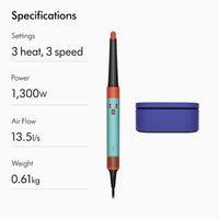 Dyson Airwrap i.d. Straight+Wavy Multi-styler and Dryer - Ceramic Patina/Topaz  specifications - HairMNL