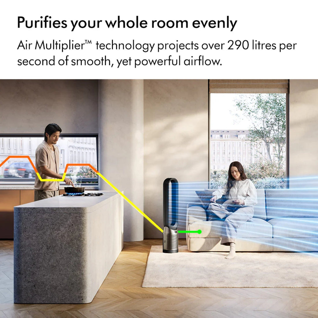 Dyson Purifier Cool Air Purifier Fan PC1 TP11 - Black
