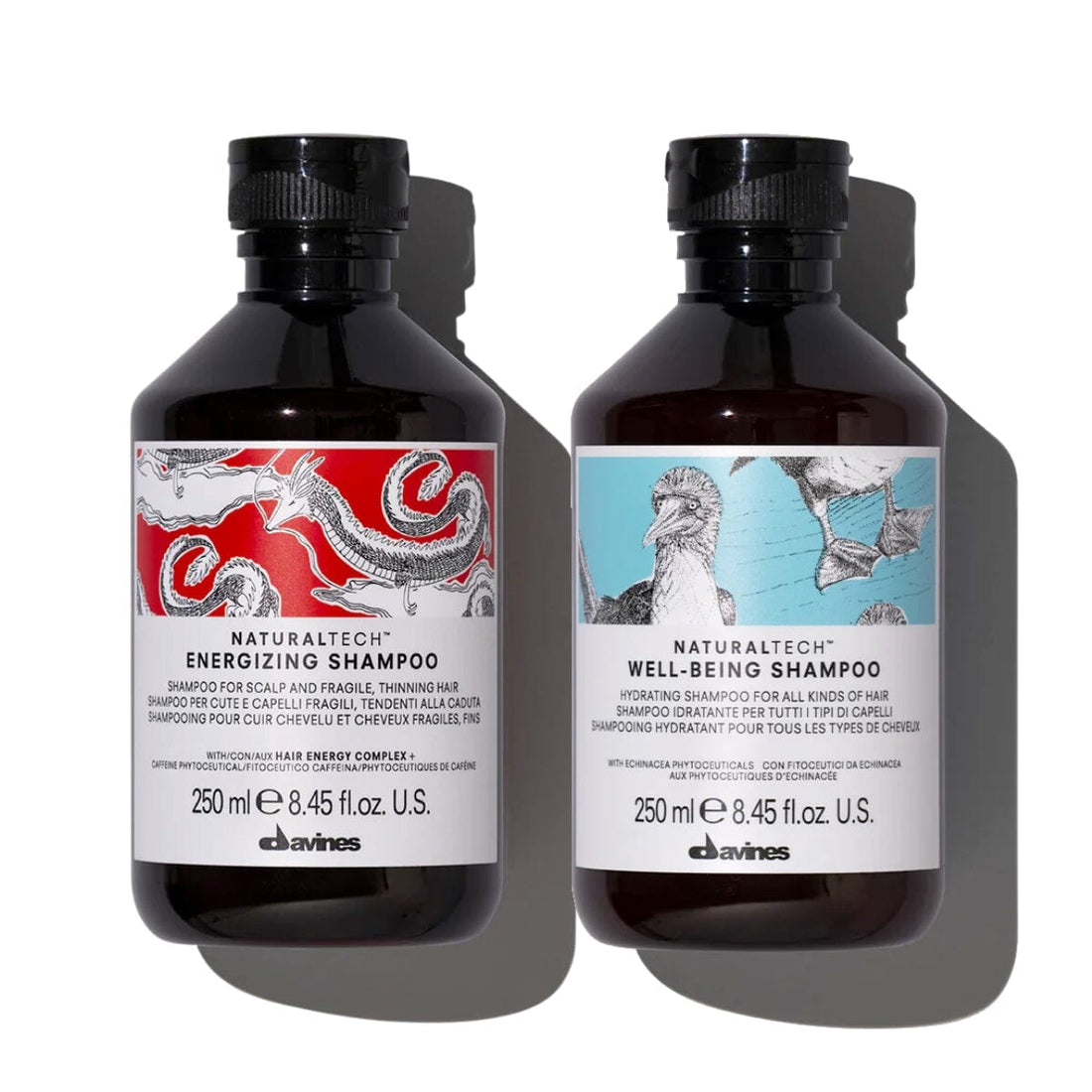 Davines Energizing Anti-Hairfall Shampoo Starter Duo 250ml