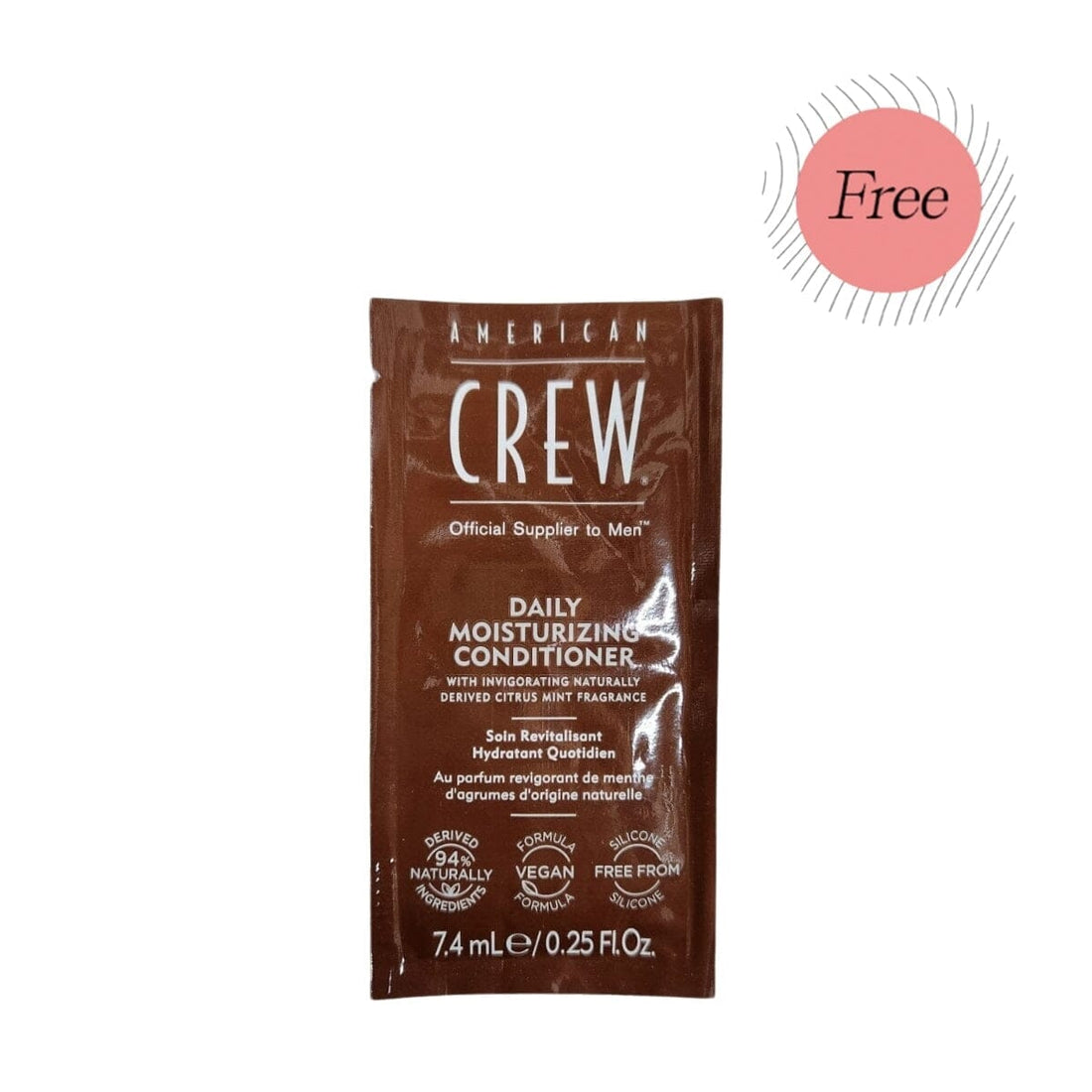 FREE American Crew Daily Moisturizing Conditioner 7.4ml Sample - HairMNL